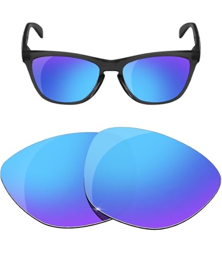 ORKLEY ポリッシュド ジュリエット アイスブルー 偏光レンズ OAKLEY アイスイリジウム ジュリエット ブルー系レンズについて