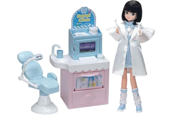 タカラトミー(TAKARA TOMY) リカちゃん ドール 推しごとフレンズ はいしゃのあのちゃん 着せ替え おままごと おもちゃ 3歳以上