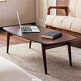 【使いやすいサイズ モダンスタイル】 90折脚ローテーブル 完成品 収納可能 傷防止脚部