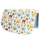 エルフ ベビー (Fairy Baby)綿 ベビー用おでかけ防水シーツ 携帯用おむつ取替えマット(カラー: きりん,サイズ:50*70cm)