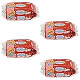 【セット品】ピジョン おしりナップ こすらずつるんっ (乳液タイプ) おでかけ用30枚入×2個パック【×4袋】
