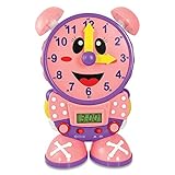 The Learning Journey Telly the Teaching Time Clock、ピンク