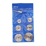7pcs /セット メタル　カッター　ミニ　HSS　ソー　丸鋸刃　ロータリーツール