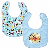 アンパンマン スタイ ベビービブ 2枚組 よだれかけ 女の子 男の子 j-kuz03サックス