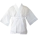 [hga165][日本製]クレープ肌着 バチ衿 冬用半衿付き(M,L,LLサイズ)[きもの日和]
