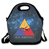 第1機甲師団 アメリカ陸軍 戦争 部隊章 お弁当バッグ ランチバッグ ベビー用バッグ One Size ブラック