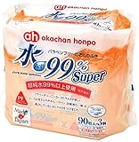 水99% Super パラベンフリーのおしりふき 90枚×3個