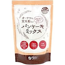 Amazon | オーサワの玄米粉入りグルテンフリーパンケーキ