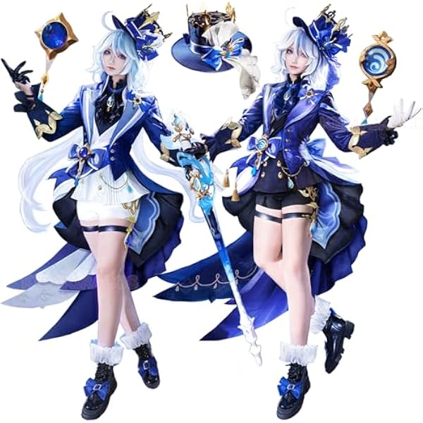 Amazon.co.jp: [ユートピア丸] 原神 コスプレ フリーナ ウーシア 正規