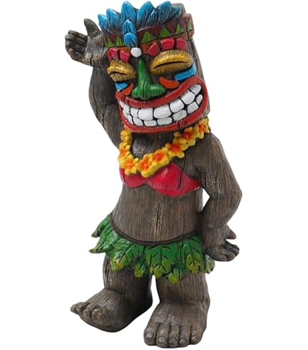Amazon.co.jp: ハワイ ティキ TIKI 金運 守り神 人形 幸運 GOOD OF