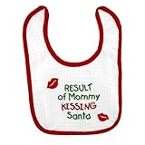 Santa Bib And Burp Set by C&F