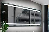 innoci-usa 66115036 Electricミラーwithより安全長持ちLED t5チューブで構築、up-downライト、たデジタルクロックin the Mirror & Steel Ba