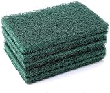 研磨パッド、キッチン研磨研磨パッド、プロフェッショナル工業用研磨スポンジ研磨パッド、鉄板、皿、洗車用(緑)
