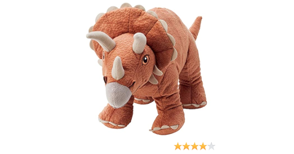Amazon Co Jp ｉｋｅａ イケア Jattelik ソフトトイ46 Cm 恐竜 トリケラトプス 4 712 16 おもちゃ