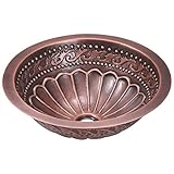 MR Direct 924 Single Bowl Copper Bathroom Sink by MR Direct
