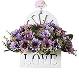 ホームデコレーション人工偽の結婚式のシルクの花ブッシュバスケット、n