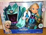 Disney Frozen Ice Skating Elsa & Toddler Dress up Gift Set Fits 3-4t Tiara [並行輸入品]