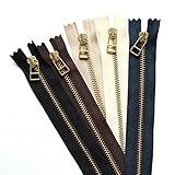 Y.K.K レザー用 20cm G 5色セット 4LFG20-5MIX