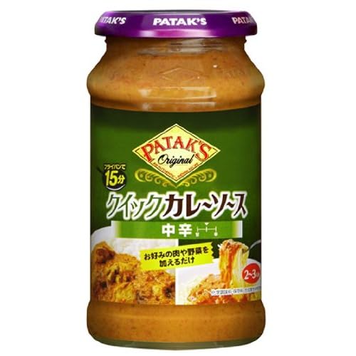 リードオフジャパン PATAK’s クイックカレーソース 中辛