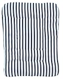 サンデシカ　洗えるベビーチェアクッション / ブラックストライプ【日本製】