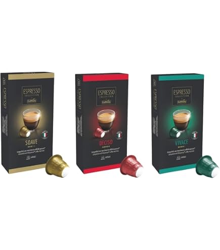 Amazon.co.jp: CAFFITALY ESPRESSO COLLECTION 3ASSORT カフェタリー