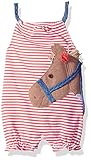 Mud Pie Baby Girls' Bubble Romper Horse 9-12 Months [並行輸入品]
