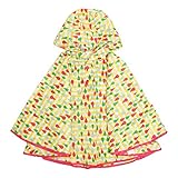 レインポンチョ ベビー キッズ 雨カッパ レインコート マント型 雨具 合羽 子供用 イエロー-05 M