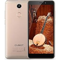 Cubot Nova Android 8.0 SIMフリースマートフォン ビジネス 携帯電話5.5インチ 18:9 高速充電 前8.0MP/ 後13MP カメラ ナノSIM&times;2、デュアルスタンバイ（au不可）4G LTE MT6739(1.5GHZ) オクタコア1440x720 3GB RAM+16GB ROM 2800mAh 指紋認識 Bluetooth /WIFI 2.4GHz/GPS対応 【PUBG 荒野行動対応】（ゴールド
