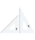 Amazon.co.jp: ウチダ 三角定規 30cmx3㎜ 目盛付 : 文房具・オフィス用品