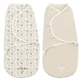 Little Me Original Swaddle 2-PK Safari (SM) by SwaddleMe [並行輸入品]