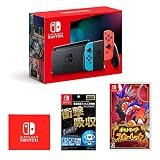 Nintendo Switch 本体 (ニンテンドースイッチ) Joy-Con(L) ネオンブルー/(R) ネオンレッド＋【任天堂ライセンス商品】Nintendo Switch専用液晶保護フィルム 多機能＋ポケットモンスター スカーレット -Switch ＆【Amazon.co.jp限定】Nintendo Switch ロゴデザイン マイクロファイバークロス 同梱)