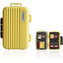 Amazon.co.jp: LYNCA 24スロット カメラメモリーカードケース