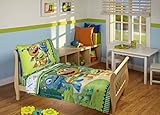 Disney Hugglemonster 4 Piece Toddler Bedding Set [並行輸入品]