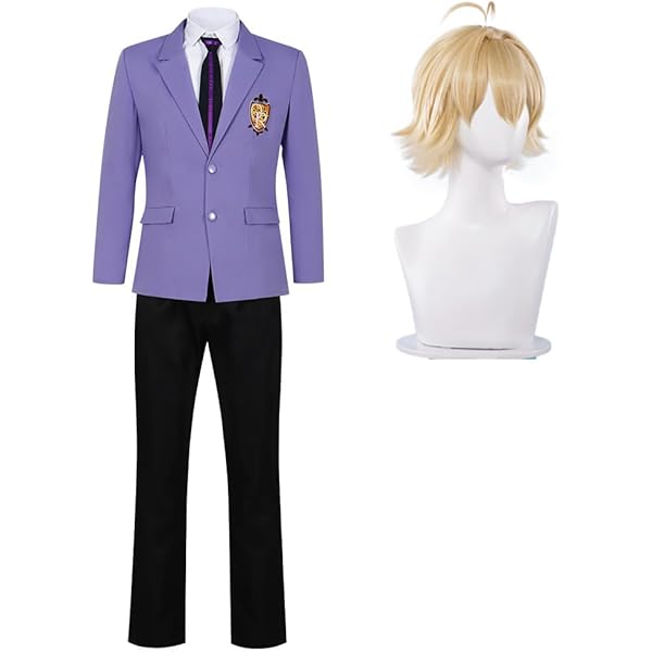 桜蘭高校ホスト部　藤岡ハルヒ　埴之塚光邦ハニー先輩　コスプレ衣装ウイッグセット⭕️ Amazon.co.jp: 埴之塚光邦 ハニー先輩 ウィッグ かつら コスプレ