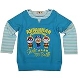 アンパンマン トレーナー フェイクレイヤードタイプ 男の子 女の子 ANPANMAN 春物 fo-oa3884 90cm グリーン