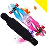 スケートボード フリーライド スタント ロングボード トリック キック スクーター 銀河 4 ...