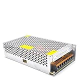 Padarsey 10A 24V DC 直流電源変換器 過負荷過電圧遮断可能 自動リセット可能 放熱ファン付き 安全保護装置