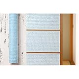 メッシュ障子紙(透ける障子紙) 94cm×3.6m巻(約2枚分) ×2セット スカイブルー・MS-103