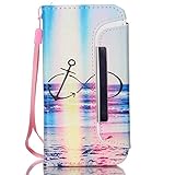 UNEXTATI Galaxy S4 Mini ケース 手帳型ケース 2 in 1 高級PUレザー 耐衝撃 全面保護 Samsung Galaxy S4 Mini ケース カバー Caseブルー, P