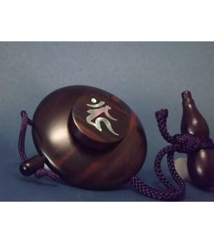 中村 宗悦　香合（こうごう） 唐傘香合 欅 摺漆 茶道具 茶道具 香合（こうごう） 唐傘香合 欅 摺漆 中村 宗悦 | 千年の
