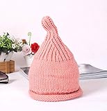 子ども ねじり帽子 とんがりニット 帽柔らかニット帽　キッズ帽子　　帽子　　女の子　男の子　シンプル　カラバリ　赤ちゃん
