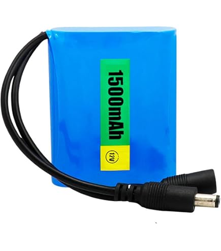 Amazon.co.jp: HJGHY DC 12V 5000mAh リチウムイオン電池 超薄型