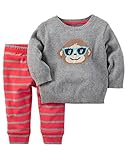 Carter's PANTS ベビー・ボーイズ カラー: グレー