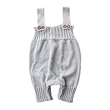 ベビー服　子ども服　ニットロンパース　Cutelove　カバーオール　ロンパース　ベルトパンツ　ぶかぶか　ニット　編み物　袖無し　男の子　女の子　ベビー　赤ちゃん　幼児　ベビー服　秋　春　可愛い　ファ