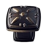 VIGO Vg18019DABH Raised Flower Cabinet Knob [並行輸入品]