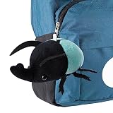 カブトムシのぬいぐるみ - ユニークなシミュレーションビートルおもちゃモデル人形 - カブトムシぬいぐるみ、カブトムシおもちゃモデル人形、ぬいぐるみキーチェーン女の子、男の子、ギフト用 echesa