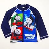 きかんしゃ トーマス ラッシュガード 長袖 水着 90ｃｍ-100ｃｍ（342-167300） (90cm)