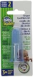 Baby Buddy Finger Toothbrush Stage 2 for Babies/Toddlers, Kids Love Them, Blue by Baby Buddy