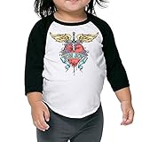 かわいい 子供 ボン・ジョヴィ ロックバンド Ｔシャツ タイツ Black Size 2 Toddler