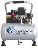 California Air Tools CAT-1P1060S Light & Quiet Portable Air Compressor, Silver [並行輸入品]